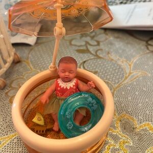 Disney my mini baby Doll Moana baby in pool set